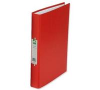 Q-CONNECT 2-Ring Binder KF20036 - A4 25mm Paper-Backed - Red (Pack of 10)