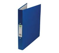 Q-CONNECT 2-Ring Binder A4 25mm Paper Over Board Blue Pack of 10 KF20035