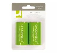 Q-CONNECT 2 x D Single-use battery Alkaline