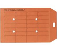 Q-Connect 250 Pack Orange C4 Internal Mail Envelope, 85Gsm, Self-Seal, Rectangular, 32.4X22.9Cm