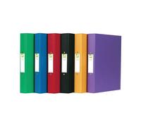 Q-Connect 25mm 2 Ring Binder Polypropylene A4 Assorted (10 Pack) KF71446