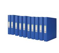 Q-Connect 25mm 2 Ring Binder Polypropylene A4 Blue (Pack Of 10) Kf02003