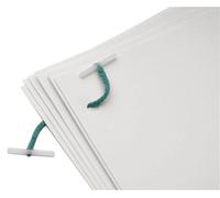 Q Connect 25mm Plastic Ended Treasury Tag (Pack of 500)