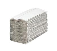 2Work 1-Ply C-Fold Hand Towels White (Pack of 2880) KF03802