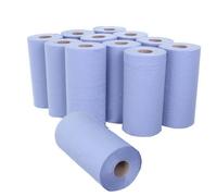 Q-Connect 2Work Kf03807 2-Ply Hygiene Roll, 20 Inch, Blue, Pack Of 12