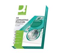 Q-Connect 2x250 Micron Heavy Duty Laminating Pouches Pack 100 KF11341