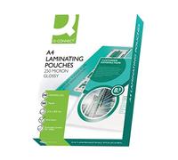Q-Connect 2x250 Micron Heavy Duty Laminating Pouches Pack 100 KF11341