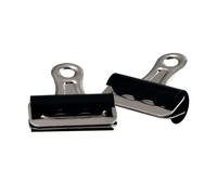 Q-Connect 32mm Black Grip Clip Pack of 10 KF01288