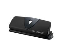 Q-Connect 4 Hole Punch Black Ref KF01238