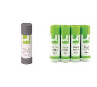 Q Connect 40gm Glue Stick (Pack of 10) &Q-Connect Glue Sticks KF10505Q, 20 g - Pack of 12