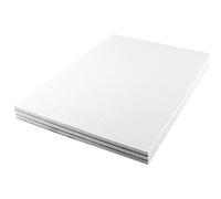 Q Connect 5mm A4 80 Leaf Quadrille Memo Pad (pack of 10)