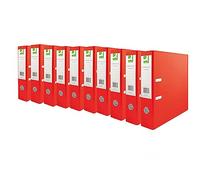 Q-CONNECT Lever Arch File KF20021 70mm Polypropylene A4 Red 10 Pack