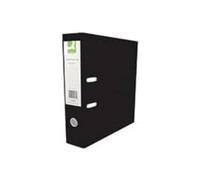 Q-Connect KF20025 Lever Arch File Foolscap Polypropylene - Black-Pack of 10
