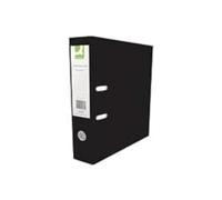 Q-Connect KF20025 Lever Arch File Foolscap Polypropylene - Black-Pack of 10