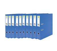 Q-Connect 70mm Lever Arch File Polypropylene Foolscap Blue (Pack Of 10)