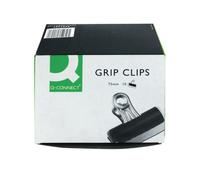 Q-Connect Grip Clip 75mm Black (Pack of 10) Ref KF01291