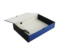 Q-Connect 75mm Box File Foolscap Blue (5 Pack)
