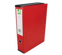 Q-CONNECT Box File 75mm Foolscap Red Pack of 5 (31818KIN0)