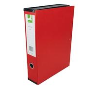 Q-Connect 75mm Box File Foolscap Red (Pack of 5) 31818KIN0