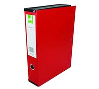 Q-Connect 75mm Box File Foolscap Red (Pack of 5) 31818KIN0+FINCHLEY Pen Free