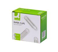 Q-Connect 77mm Round Wavy Paperclip (Pack Of 100)