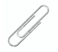 Q-Connect 77MM Wavy Paperclip PK100