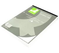 Q-Connect 80 Leaf A4 Ruled Narrow Feint and Margin Punched 2-Hole Head Bound Refill Pad (Pack of 10)