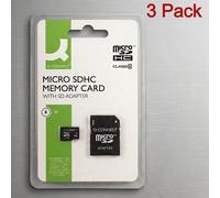 Q-Connect 8GB Micro SDHC Memory Card With SD Adapter Media Storage Class 10 LOT
