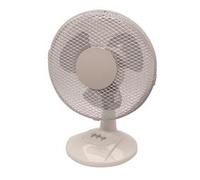 Q-Connect 9 Inch/229mm Desk Fan 2 Speed White KF00402