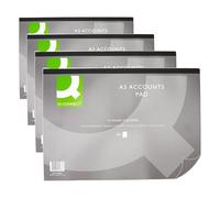 Q-Connect A3 16-Column Analysis Pad (Pack of 4)
