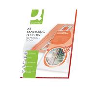 Q-Connect A3 Laminating Pouch KF04123 200 Micron Gloss Pack of 100