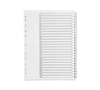Q-Connect A4 1-25 Mylar Index (10 Pack) KF97056Q