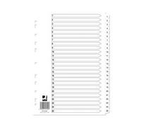 Q-Connect A4 1-25 Mylar Index (10 Pack) KF97056Q