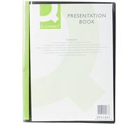 Q-Connect KF01267 Presentation Book 40-Pocket Black