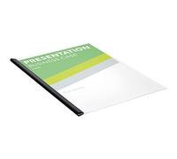 SpineBar A4 Black 6mm PK 100