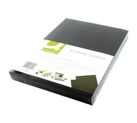 Q-CONNECT Q CONNECT COMB BNDR CVR LTHR P100 BLK A4