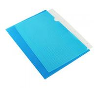 Q-Connect A4 Cut Flush Folder - Blue (Pack of 100)