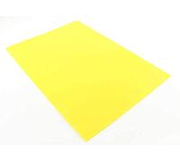 Q-Connect A4 Cut Flush Folder - Yellow (Pack of 100)