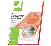 Q-Connect A4 Laminating Pouch 100 Micron (Pack of 100) KF04115