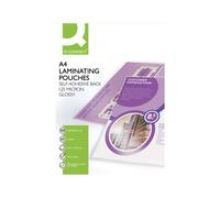 Q-Connect A4 Sticky-Backed Laminating Pouches 125 Micron KF24056 - Pack of 25