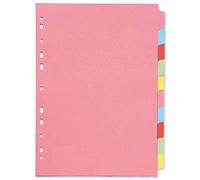 Q Connect A4 Subject Divider Multi Punched (Pack of 2)