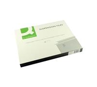 Q-Connect A4 Tabbed Suspension Files Manilla Green Pk 10 - KF21017