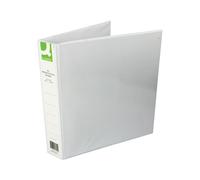 Q-Connect A4 White 40mm Presentation 4D Ring Binder Pack of 6 KF01329Q
