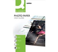 Q-Connect A4 White High Gloss Photo Paper 260gsm (Pack of 20) KF02163