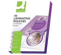 Q-Connect A5 Laminating Pouch 125 Micron (Pack of 100) KF04108,153 x 216 mm