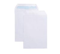 Q-Connect A5 Size Self Seal White Envelopes 90gsm Box of 500 - KF3469
