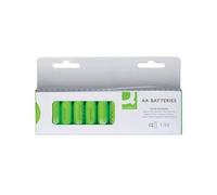 Q-Connect AA LR6 Alkaline Batteries 1.5V Pack of 12 KF00644