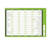 Q-Connect Academic Planner Mounted 2024-25