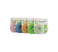 Q-CONNECT Adhesive Tape KF27009 - 19mm x 33m with Dispenser - Transparent - Pack of 10