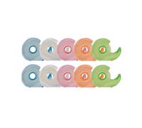 Q-CONNECT Adhesive Tape KF27009 - 19mm x 33m with Dispenser - Transparent - Pack of 10
